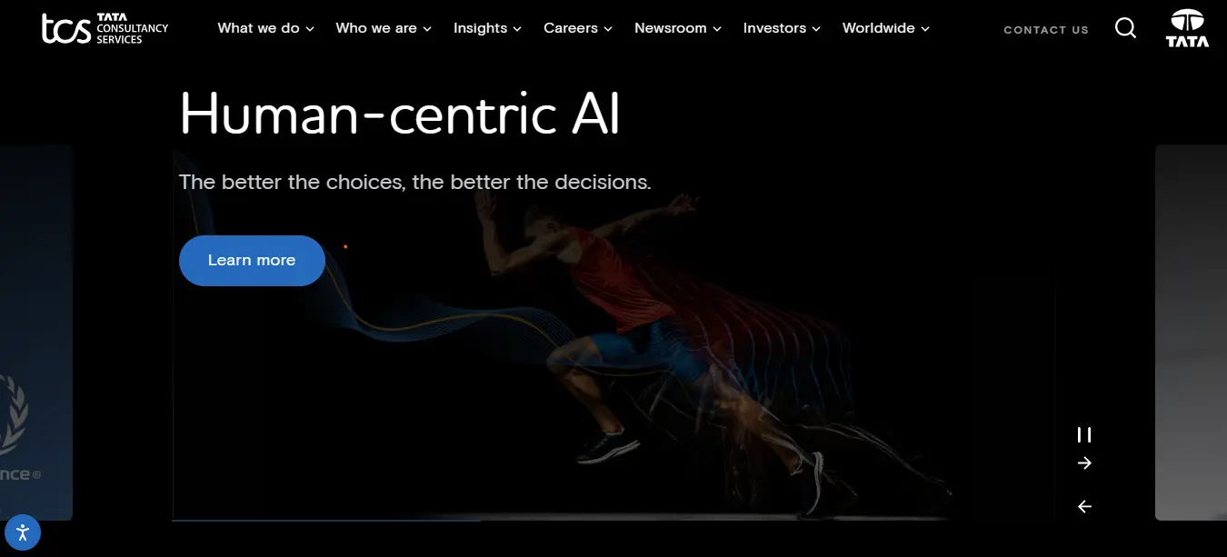 4. TCS (Tata Consultancy Services)